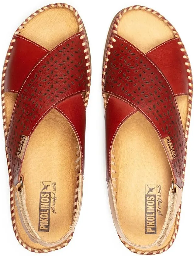 PIKOLINOS Wedge Sandals Leather Cadaques for Woman