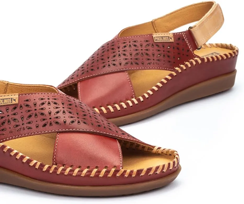 PIKOLINOS Wedge Sandals Leather Cadaques for Woman