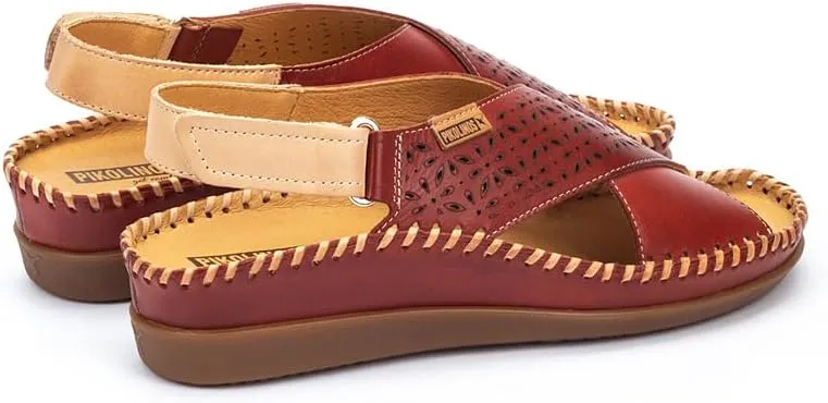 PIKOLINOS Wedge Sandals Leather Cadaques for Woman