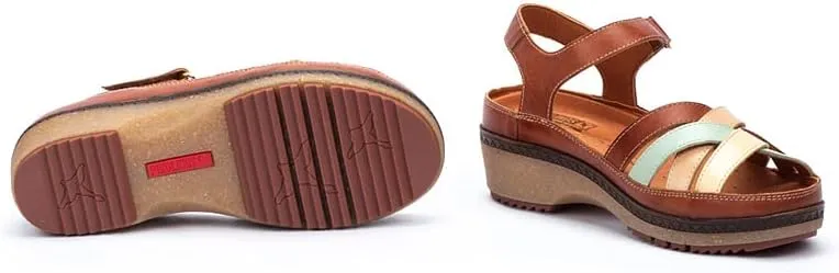 PIKOLINOS Wedge Sandals Leather Granada for Woman