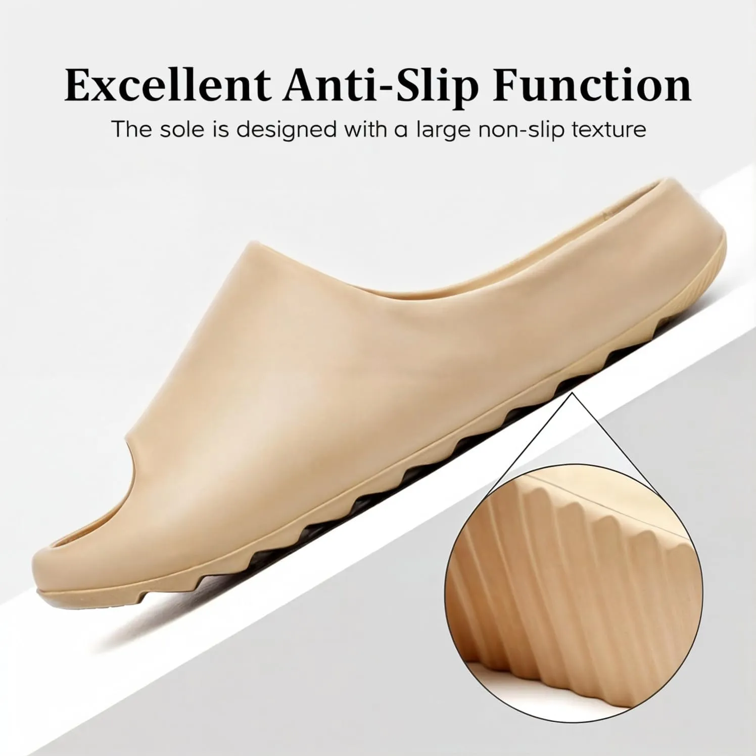 Pillow Slippers for Women and Men Cloud Platform Slides Anti Slip Cloud Slippers Lightweight EVA Comfy Shower Slides Open Toe Sandals for Indoor and Outdoor