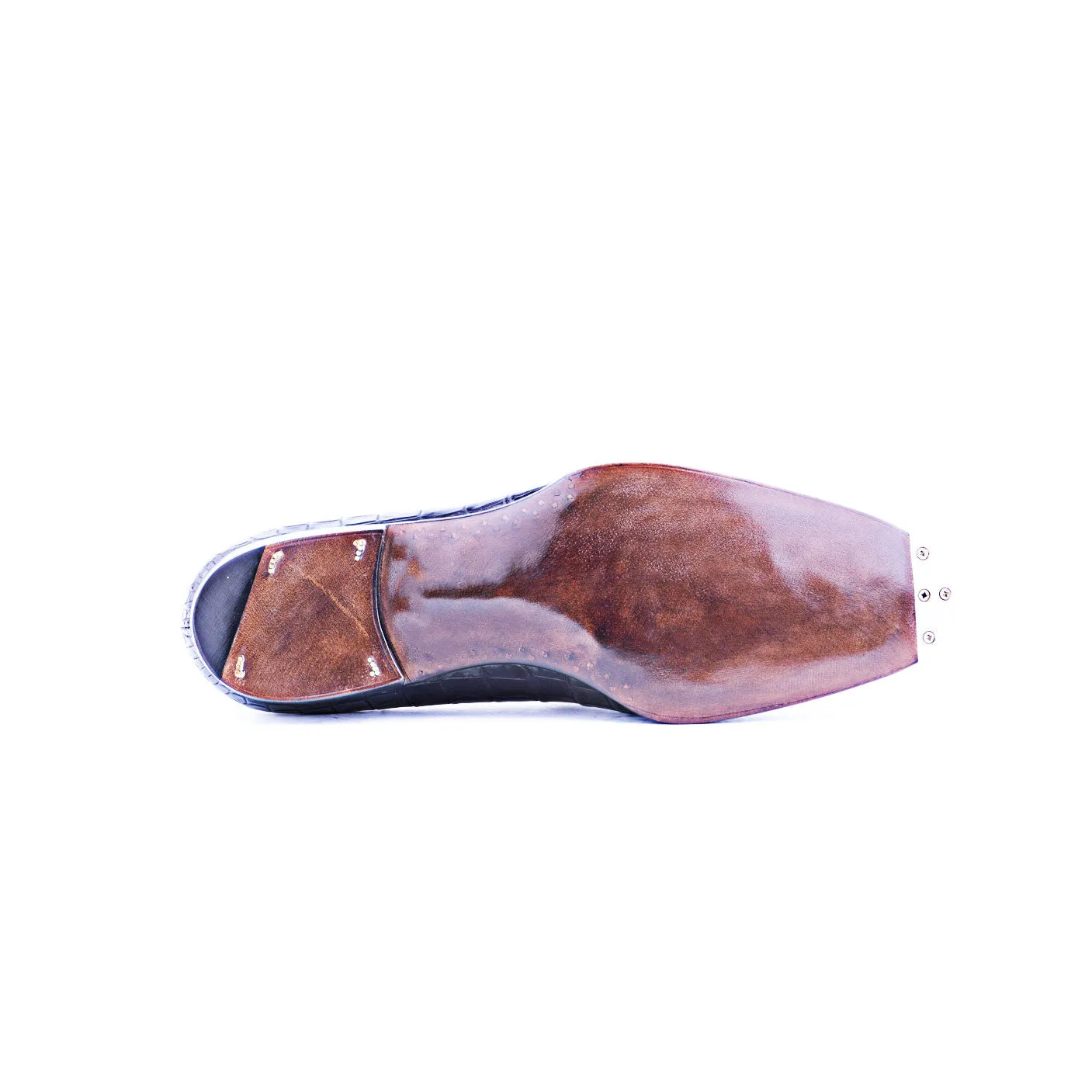 Plain loafer with tassels