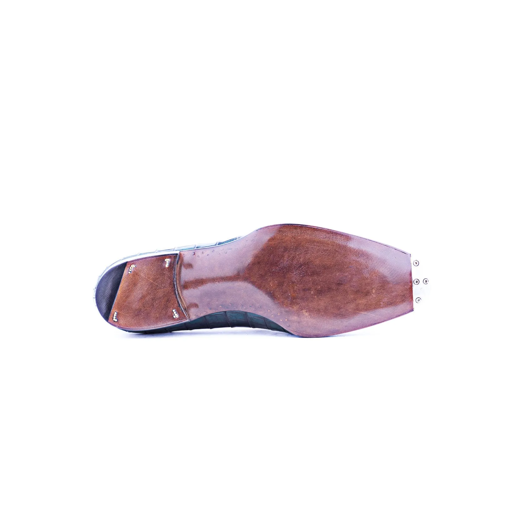 Plain loafer with tassels