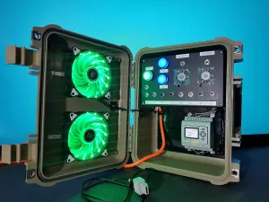 PLC Training Kit Built with Allen Bradley Micro810 Processor to Learn Ladder Logic Using Connected Components Workbench Software.