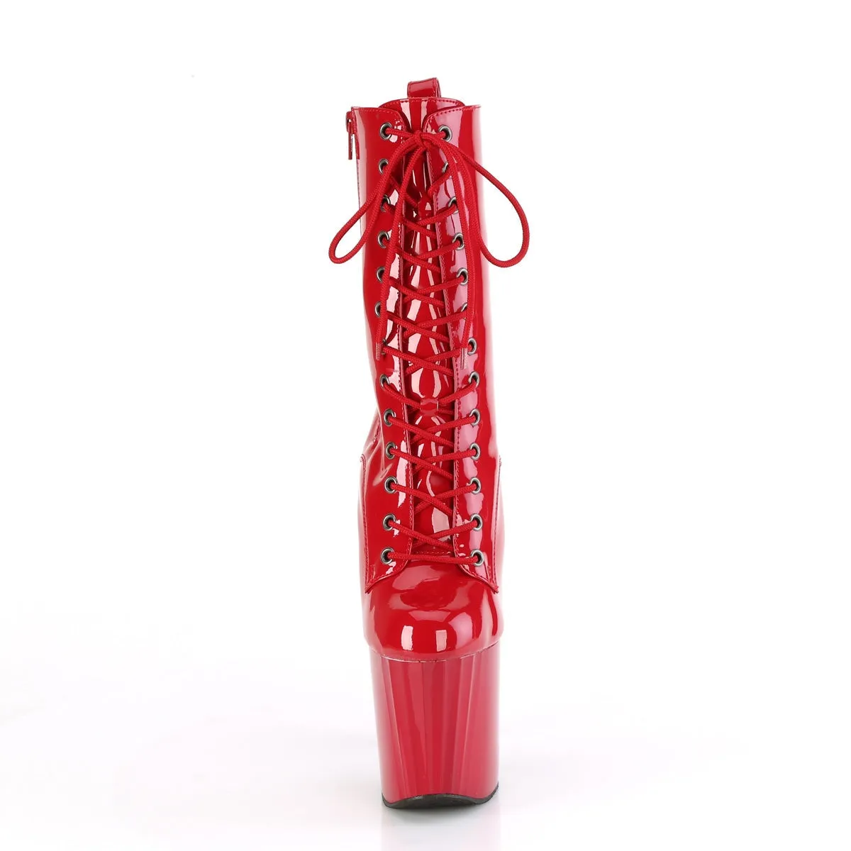 Pleaser Enchant-1040-Red-Size 7-Clearance