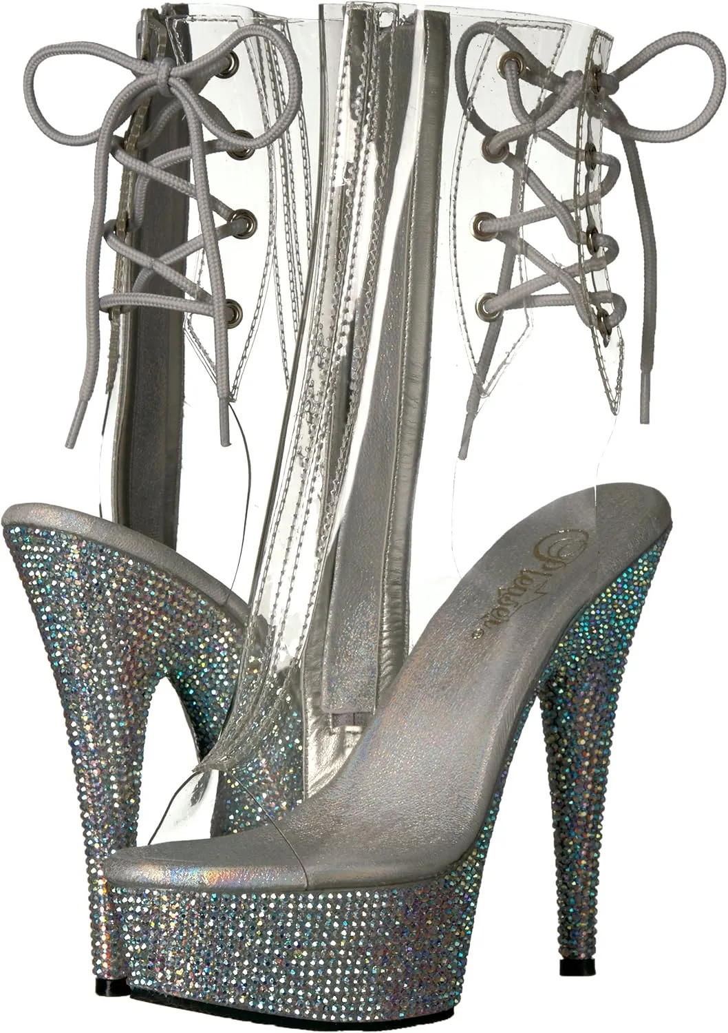 Pleaser Women's BEJEWELED-1018DM-6 Ankle Boot