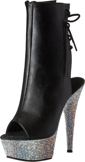 Pleaser Women's BEJEWELED-1018DM-6 Ankle Boot