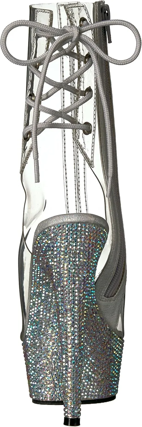Pleaser Women's BEJEWELED-1018DM-6 Ankle Boot