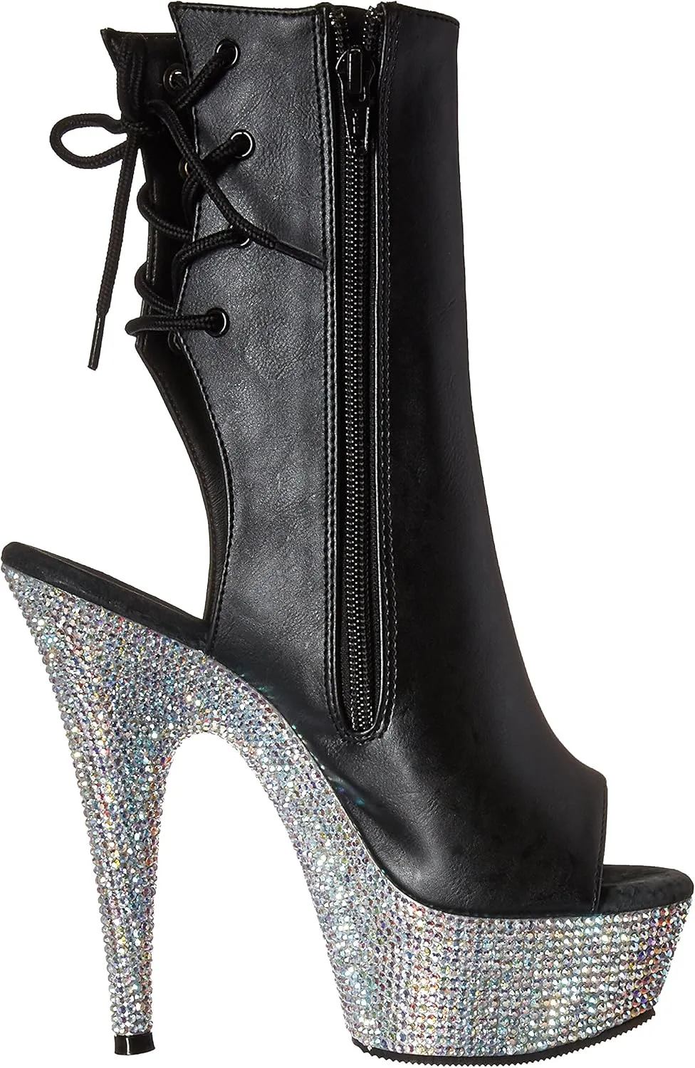 Pleaser Women's BEJEWELED-1018DM-6 Ankle Boot