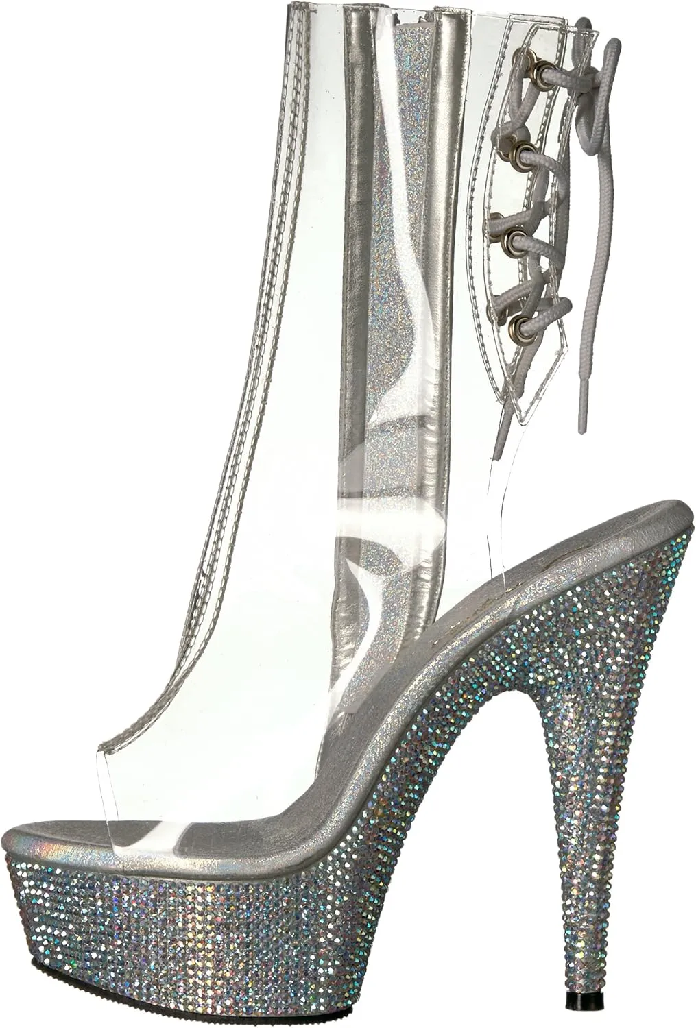 Pleaser Women's BEJEWELED-1018DM-6 Ankle Boot