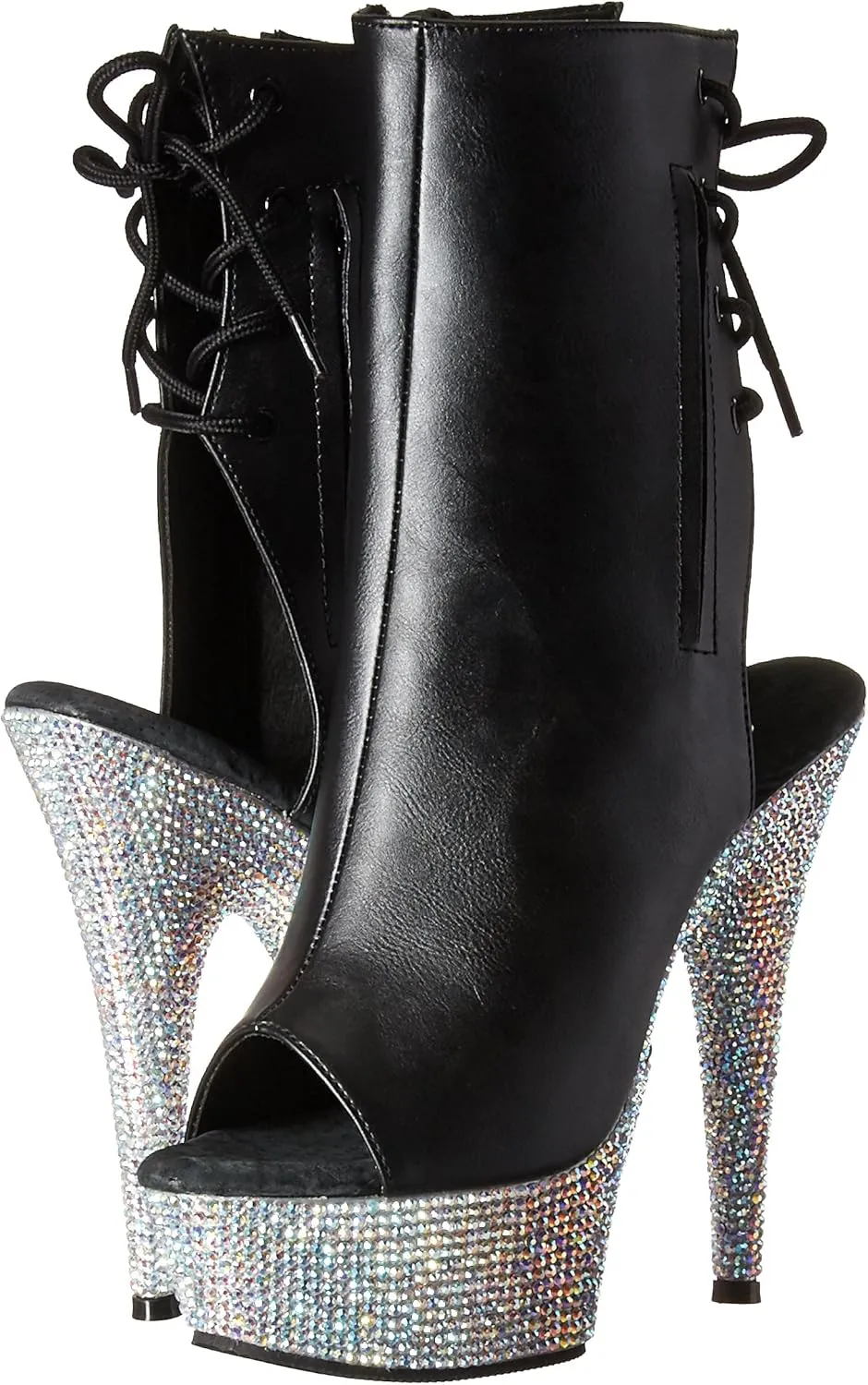 Pleaser Women's BEJEWELED-1018DM-6 Ankle Boot