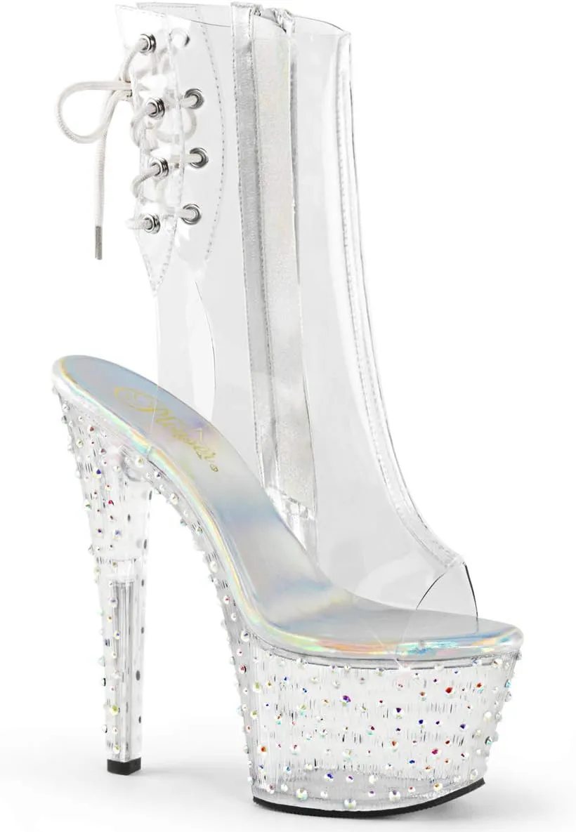 Pleaser Women's STARDANCE-1018C-7 Ankle Boot