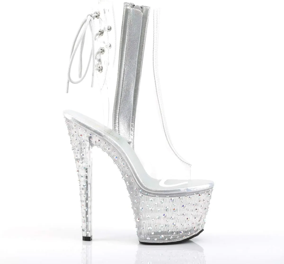 Pleaser Women's STARDANCE-1018C-7 Ankle Boot