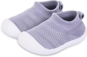 Pluatyep Baby Toddler First Walking Non-Skid Shoes Infant Boys Girls Soft Sole Fashion Breathable Knitted Mesh Socks Shoes Slip-on Slippers