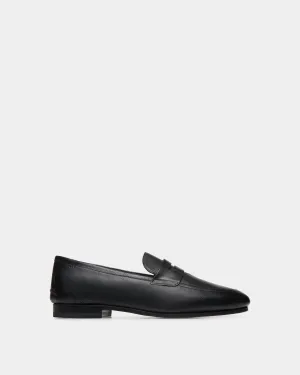 Plume Loafer in Black Leather