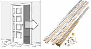 Pocket Door Hardware Set