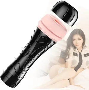 Pocket pussy Male Masturbators Tight Vagina Oral Sex toys for Man Automatic Pocket Pussy Thruster Male Masturbator Cup Pussycat Guy Sweater DLFJB