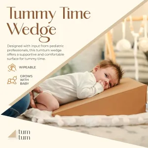 Premium tumtum - Premium Tummy Time Wedge (Camel)