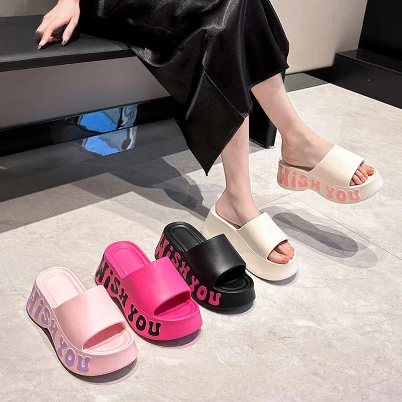 Print Wedge Platform Slides