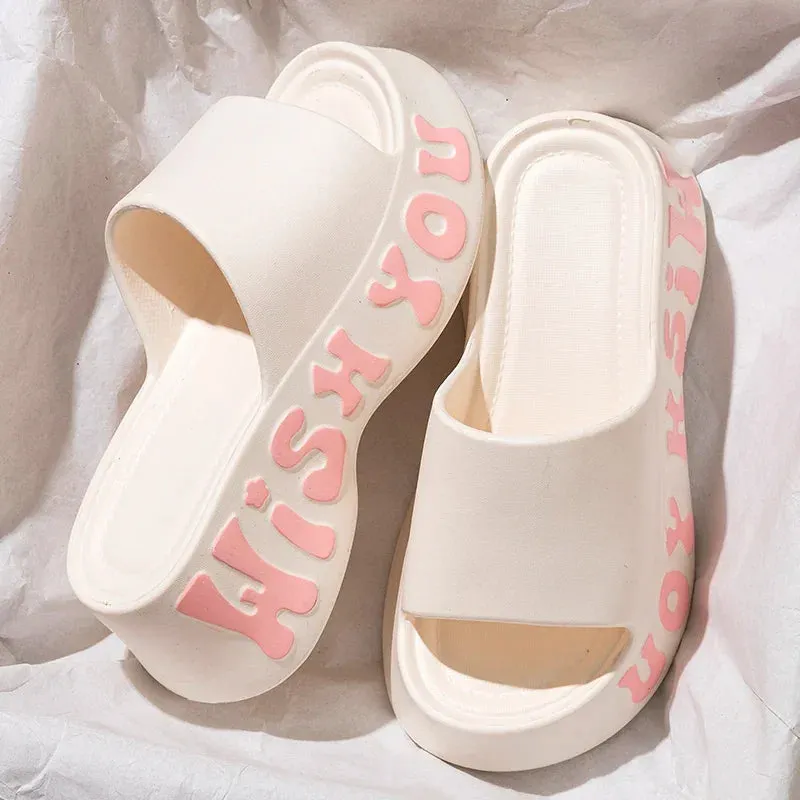 Print Wedge Platform Slides