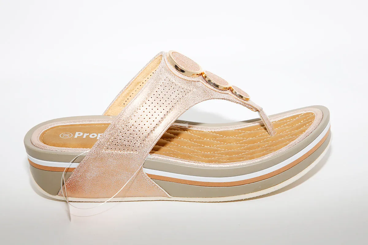 PROPET - WW1400 FASHION SANDAL - ROSE GOLD