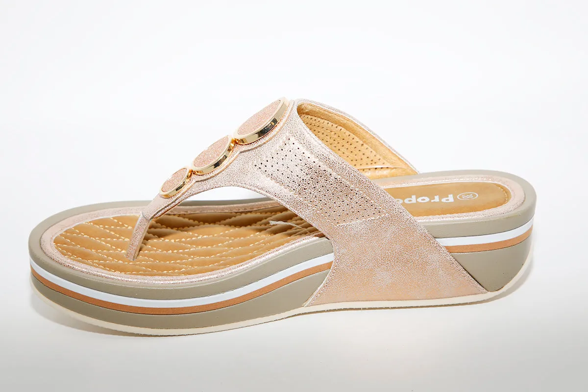 PROPET - WW1400 FASHION SANDAL - ROSE GOLD