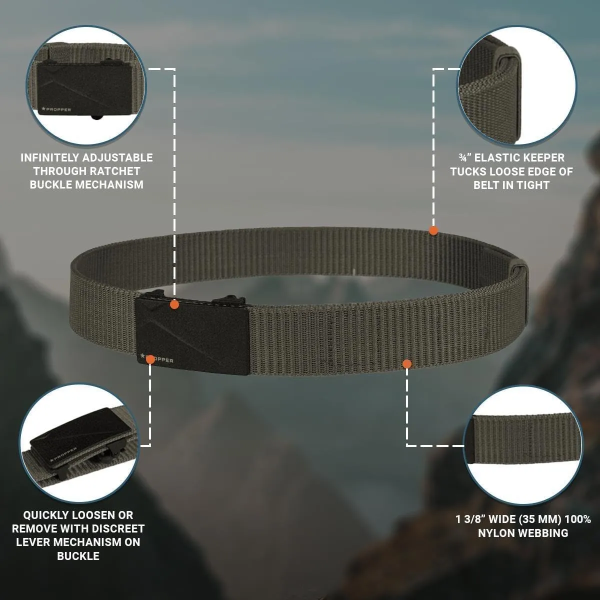 Propper Ratchet Buckle Tactical Belt