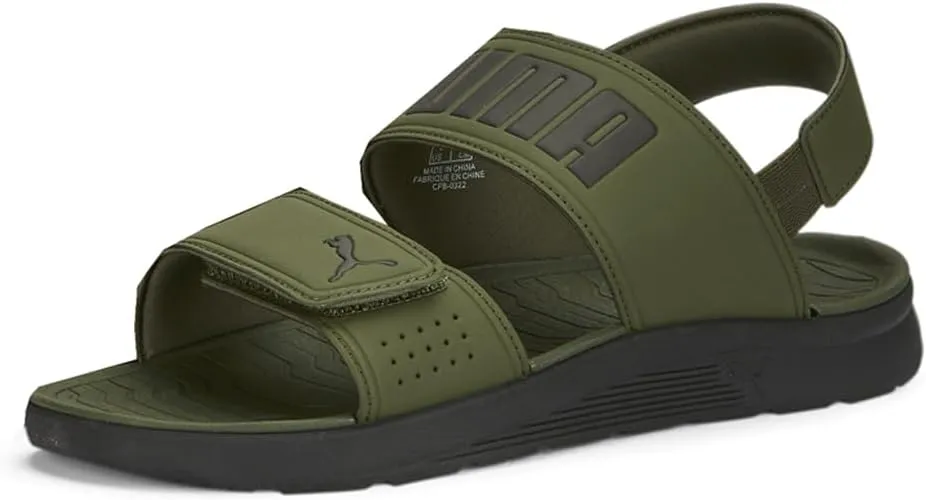 PUMA Men's Backstrap Sandal Slide