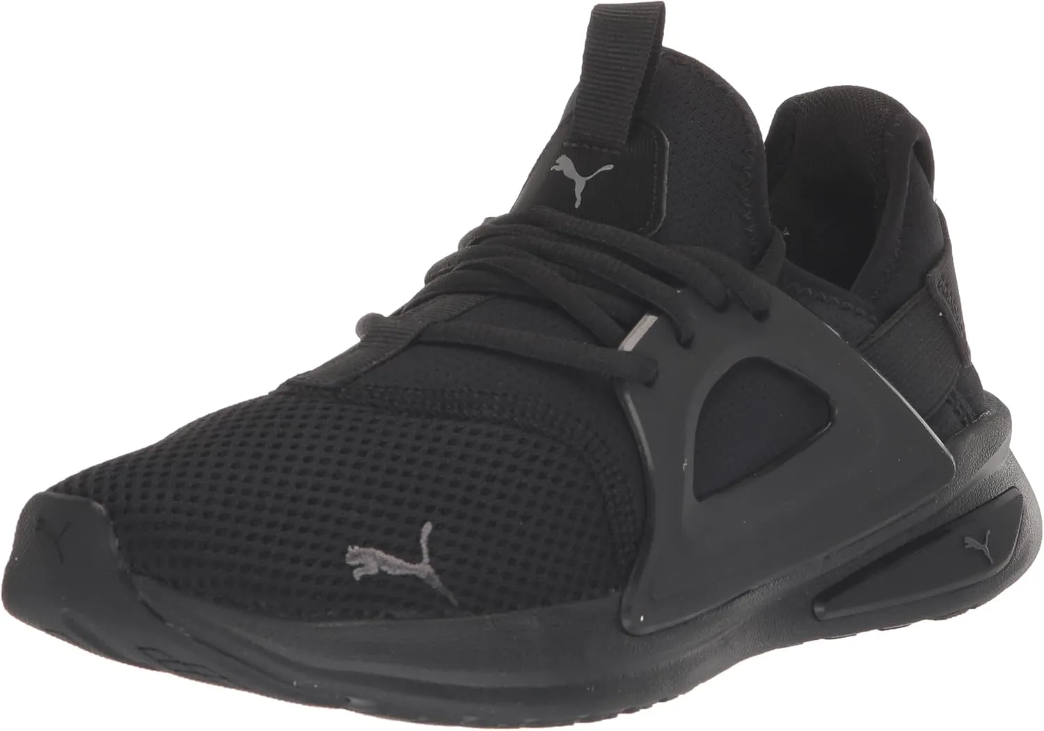 PUMA Mens Softride Enzo Evo Cross Trainer, PUMA Mens Black-CASTLEROCK, 7
