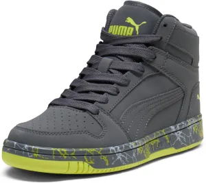 PUMA Unisex-Child Rebound Layup Mid Sneaker