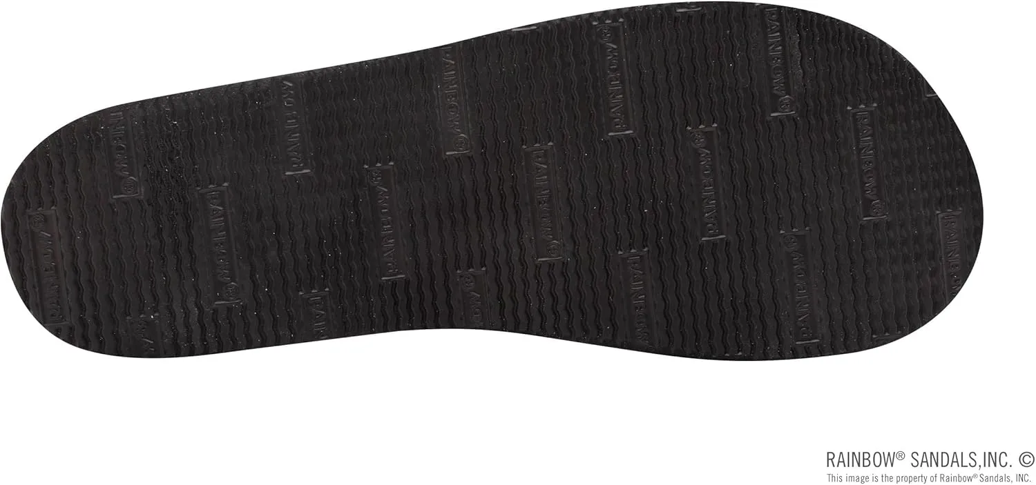 Rainbow Sandals Women's Six Layer Leather Wedge - 3/4" Strap w/Swarovski® Crystals