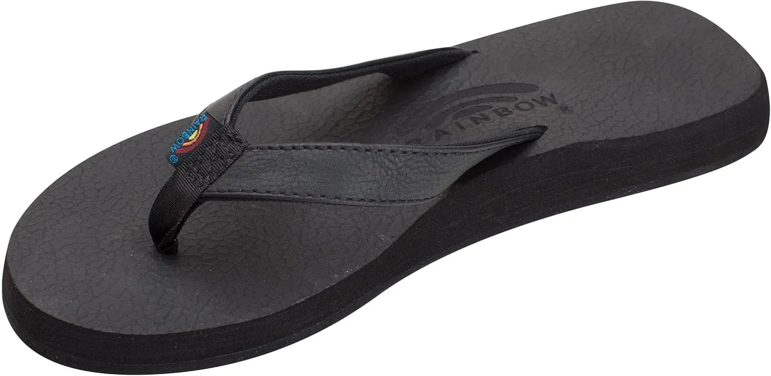 Rainbow Sandals Women's The Cottons Soft Rubber Top Sole w/Tapered Strap