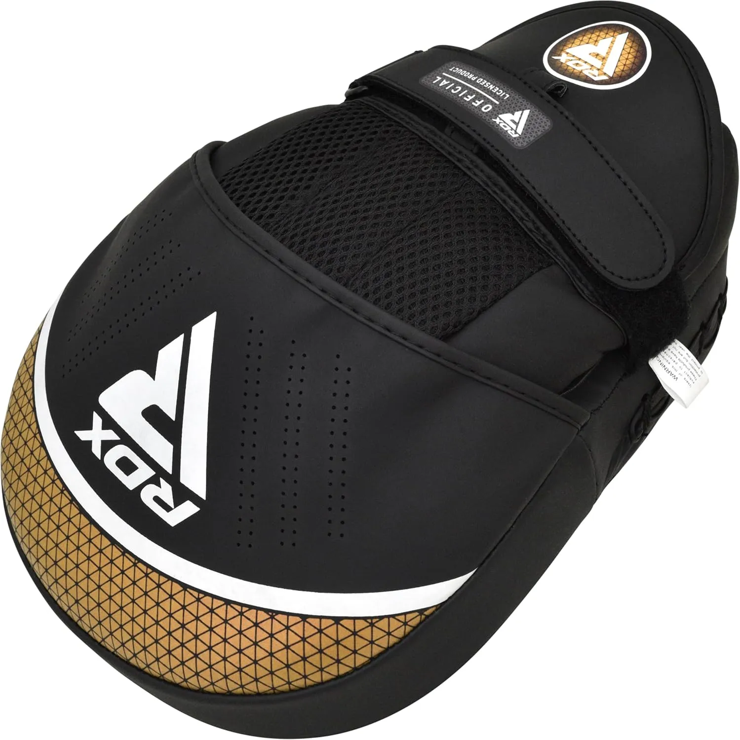 RDX Boxing Pads Curved Focus Mitts, Hook and jab Training Pads, Adjustable Strap Ventilated, MMA Muay Thai Kickboxing Coaching Martial Arts Punching Hand Target Strike Shield, Men Women Home Gym
