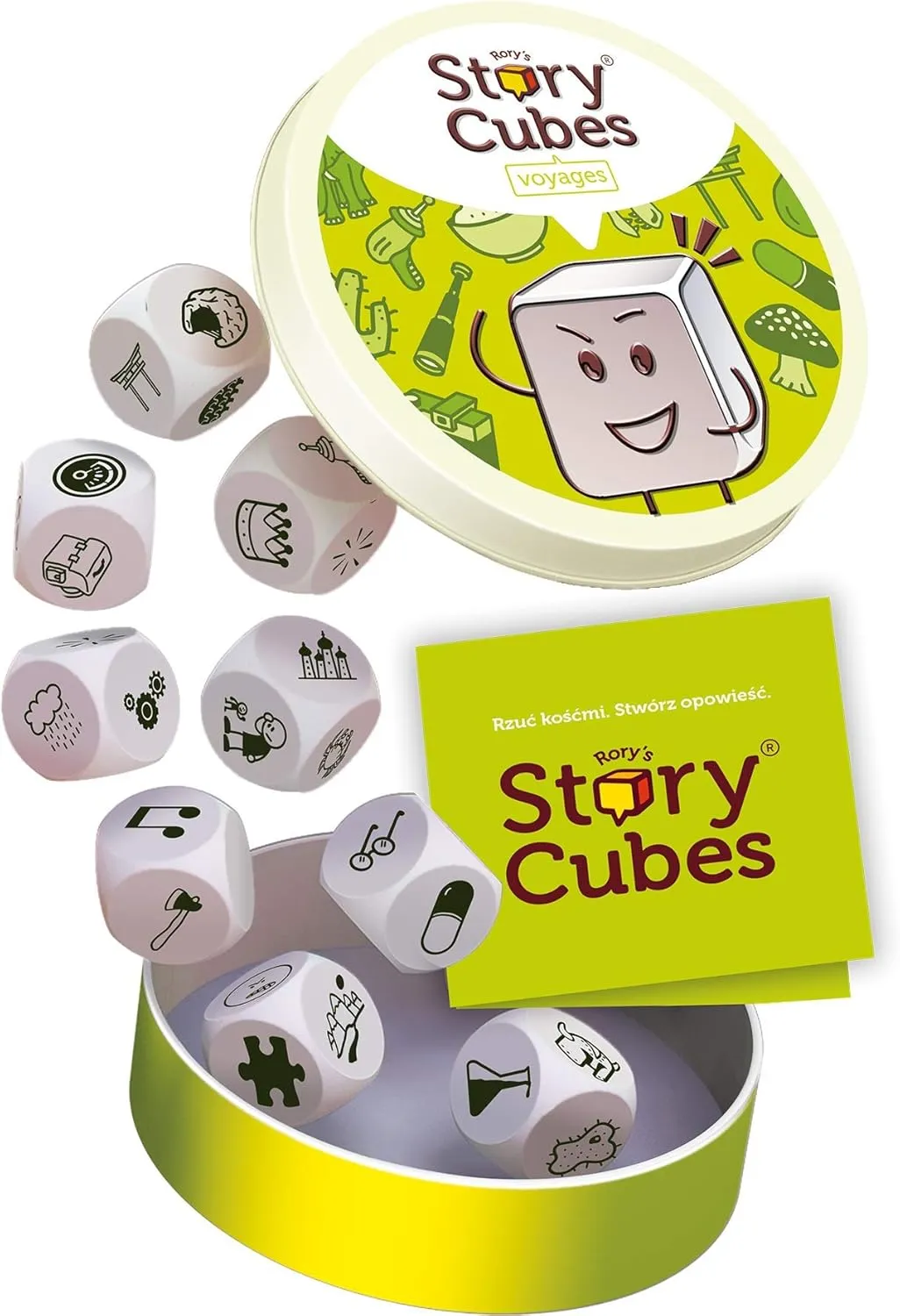 Rebel ASMRSC303PL Story Cubes: Travel (New Edition)