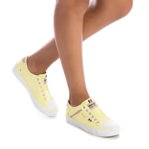 REFRESH - SLIP ON TRAINER - YELLOW