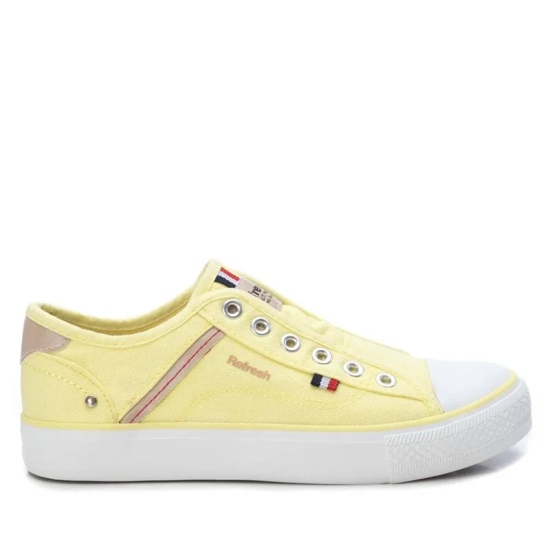 REFRESH - SLIP ON TRAINER - YELLOW