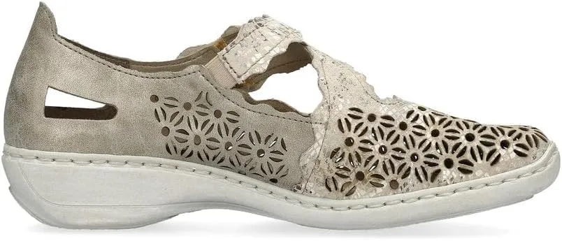 Rieker 413G4 Doris Mary Jane Women's Shoes - Supportive Shoes with Secure Strap, Soft Cushioning & Lightweight - Durable Sole for All-Day Wear
