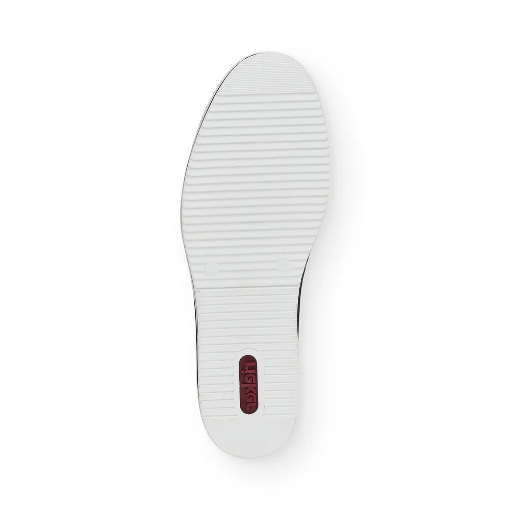 RIEKER - N0257 SLIP-ON SHOE - NAVY