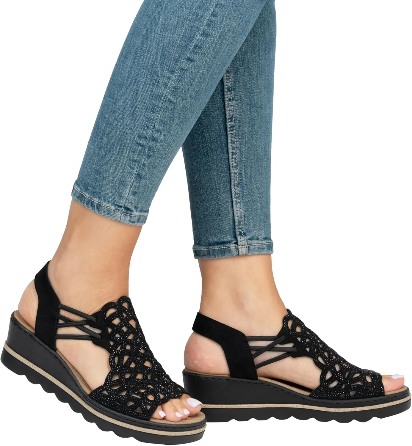 Rieker Women's Wedge Sandals