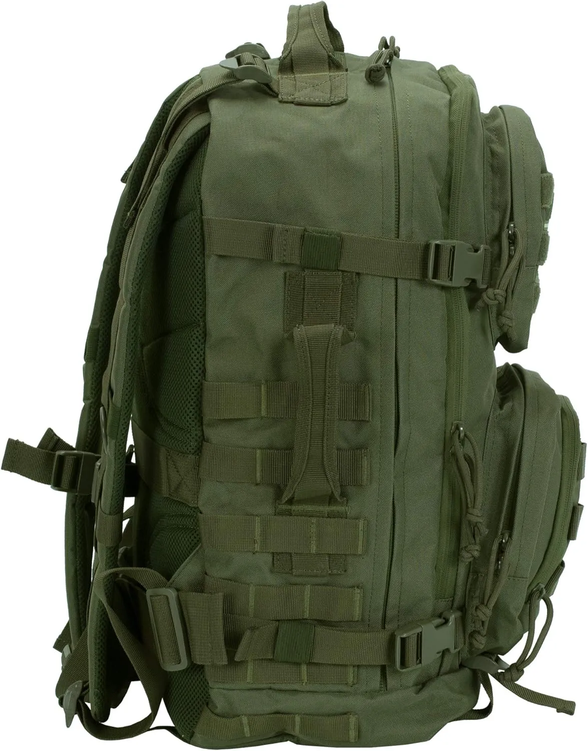 Rockland Military Tactical Laptop Backpack, Green, Large