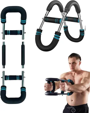 Saker Twister Arm Trainer, Arm Trainer for Man Adjustable Forearm Strengthener Arm Exercise Equipment Chest Workout Equipment, Portable Spring Resistance for Home(80-110lb)