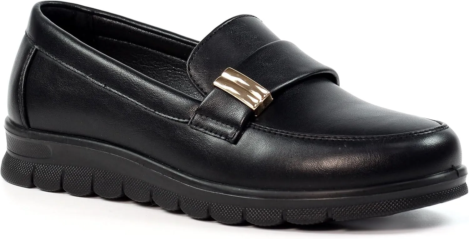 Salma Women's Comfort Wedge Black