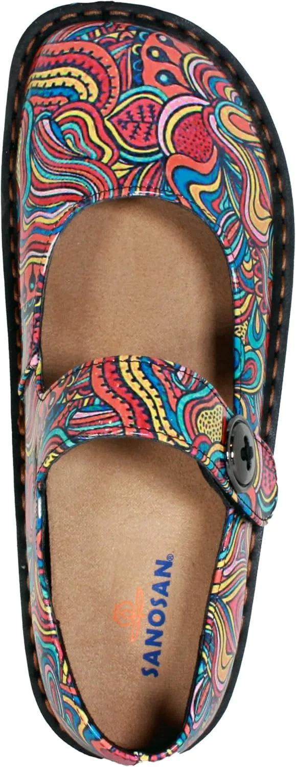 Sanosan Julia Comfort Mary Jane Clogs