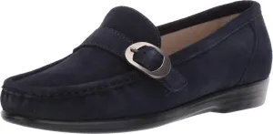 SAS Women's Taylor Comfort Wedge Slip-On Shoes with Tassels - Leather Upper
