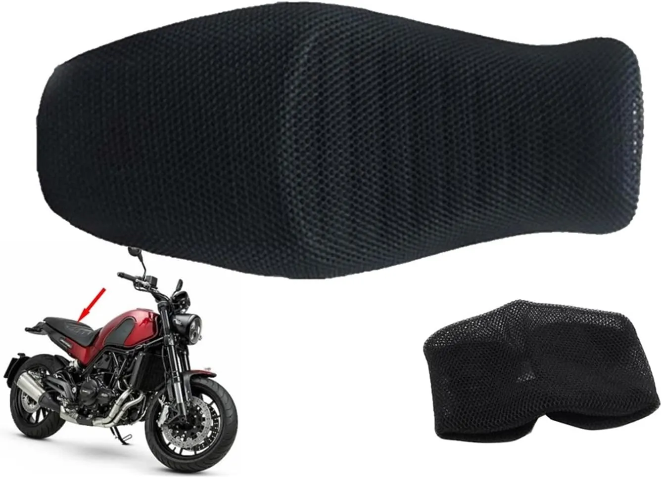 Seat Cushion for Benelli Leoncino 500 BJ500 Leoncino 250 Motorcycle Accessories Breathable Seat Cushion Cover Insulation Case Pad