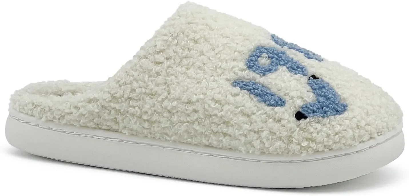 sharllen Kids Taylors Slippers Boys Girls 1989 Cute House Slippers Comfy Warm Fuzzy Flat Slides for Home Indoor Shoes Little/Big Kids