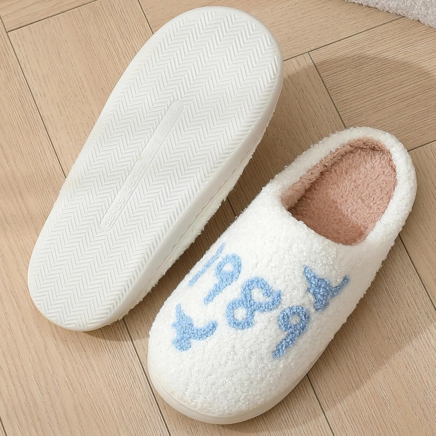 sharllen Kids Taylors Slippers Boys Girls 1989 Cute House Slippers Comfy Warm Fuzzy Flat Slides for Home Indoor Shoes Little/Big Kids
