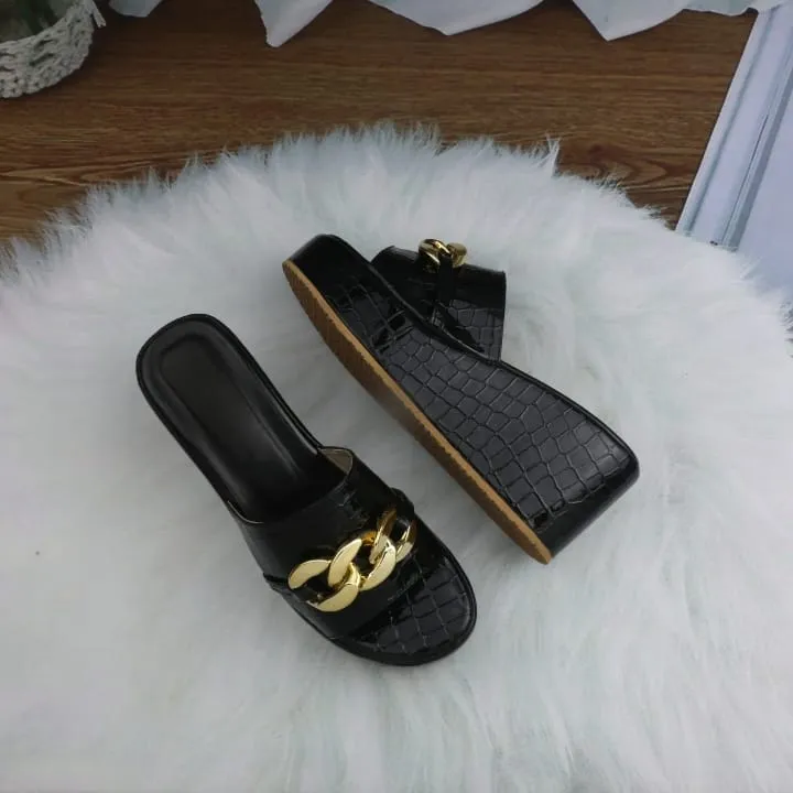 Shiny Chain Wedge