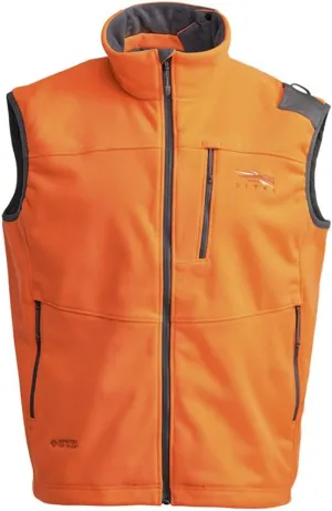 SITKA Gear Men's Stratus Windstopper Water Repellent Ultra-Quiet Fleece Hunting Vest