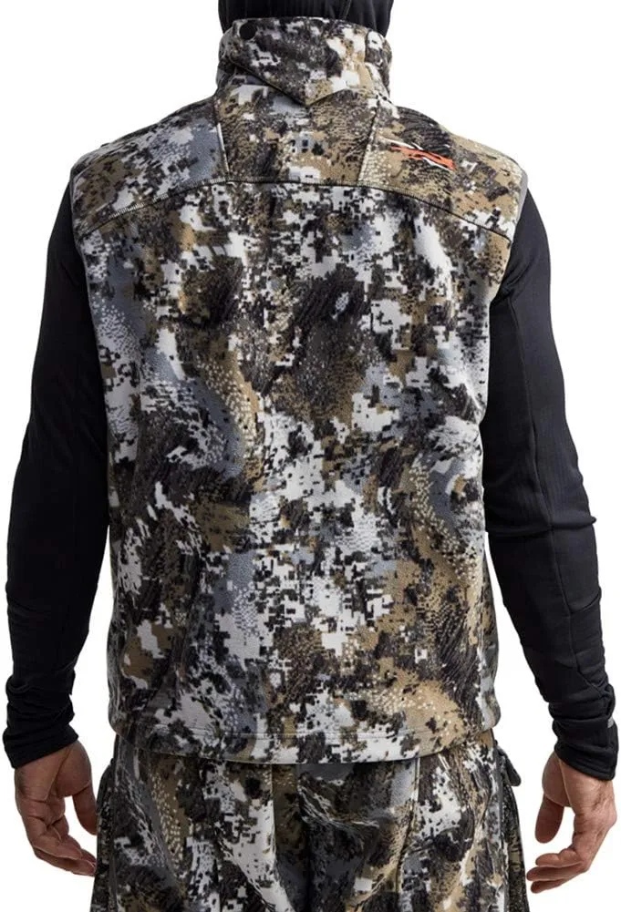 SITKA Gear Men's Stratus Windstopper Water Repellent Ultra-Quiet Fleece Hunting Vest